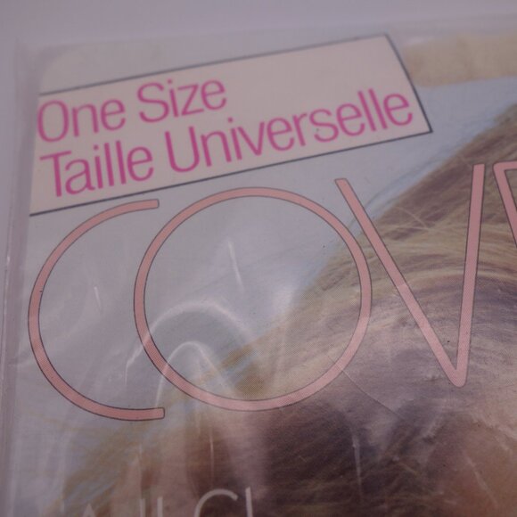 Vintage COVER GIRL One Size All Sheer Sandalfoot Vanilla Yogurt 4010 Pantyhose - Picture 4 of 14
